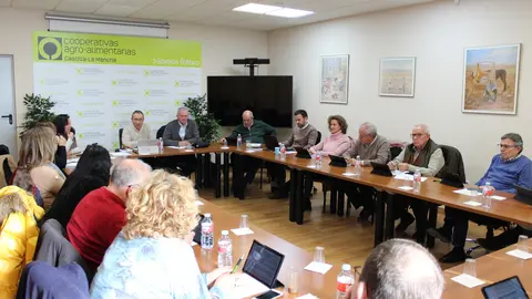 Reuni&oacute;n del Consejo Rector de Cooperativas Agro-alimentarias Castilla-La Mancha