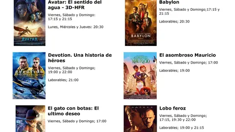 cartelera de multicines cinemancha del viernes 27 de enero al jueves 2 de febrero