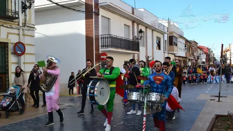 desfile infantil, charanga