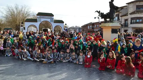 desfile infantil, Corro