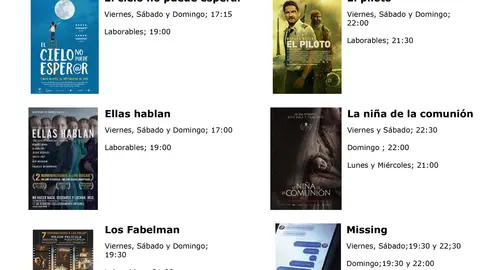 carrtelera de multicines cinemancha  del viernes 24 de febrero al jueves 02 de marzo