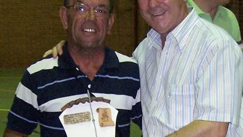 Recibiendo un reconocimiento