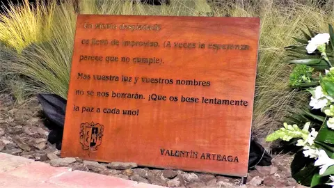 Placa Homenaje Covid Criptana