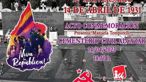 Cartel Acto Cementerio