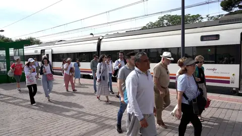 Pasajeros del Tren de los molinos