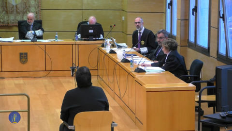 Un momento del juicio en la Audiencia Provincial