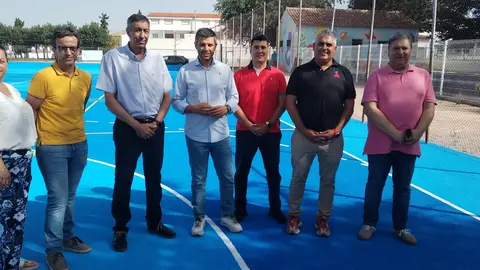 Renovaci&oacute;n de pistas IES Isabel Perill&aacute;n y Quir&oacute;s