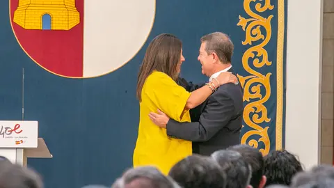 Toledo, 11 de julio de 2023.- El presidente de Castilla-La Mancha, Emiliano Garc&iacute;a-Page, preside acto de toma de posesi&oacute;n de los consejeros del nuevo ejecutivo auton&oacute;mico. (Fotos: A. P&eacute;rez Herrera // JCCM)