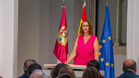 Toledo, 11 de julio de 2023.- El presidente de Castilla-La Mancha, Emiliano Garc&iacute;a-Page, preside acto de toma de posesi&oacute;n de los consejeros del nuevo ejecutivo auton&oacute;mico. (Fotos: A. P&eacute;rez Herrera // JCCM)