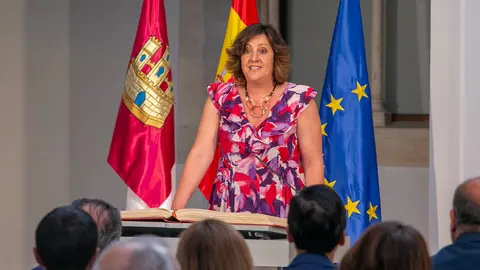 Toledo, 11 de julio de 2023.- El presidente de Castilla-La Mancha, Emiliano Garc&iacute;a-Page, preside acto de toma de posesi&oacute;n de los consejeros del nuevo ejecutivo auton&oacute;mico. (Fotos: A. P&eacute;rez Herrera // JCCM)