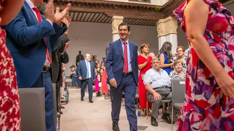 Toledo, 11 de julio de 2023.- El presidente de Castilla-La Mancha, Emiliano Garc&iacute;a-Page, preside acto de toma de posesi&oacute;n de los consejeros del nuevo ejecutivo auton&oacute;mico. (Fotos: A. P&eacute;rez Herrera // JCCM)