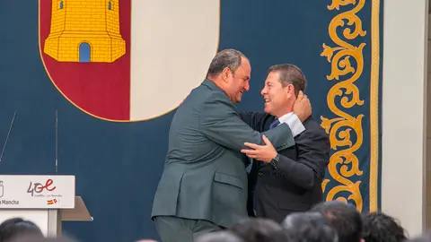 Toledo, 11 de julio de 2023.- El presidente de Castilla-La Mancha, Emiliano Garc&iacute;a-Page, preside acto de toma de posesi&oacute;n de los consejeros del nuevo ejecutivo auton&oacute;mico. (Fotos: A. P&eacute;rez Herrera // JCCM)