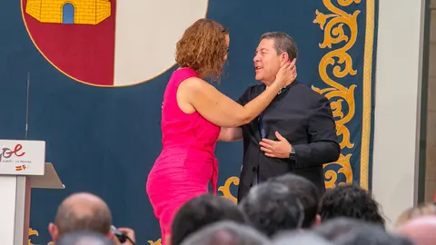 Toledo, 11 de julio de 2023.- El presidente de Castilla-La Mancha, Emiliano Garc&iacute;a-Page, preside acto de toma de posesi&oacute;n de los consejeros del nuevo ejecutivo auton&oacute;mico. (Fotos: A. P&eacute;rez Herrera // JCCM)