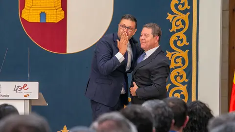 Toledo, 11 de julio de 2023.- El presidente de Castilla-La Mancha, Emiliano Garc&iacute;a-Page, preside acto de toma de posesi&oacute;n de los consejeros del nuevo ejecutivo auton&oacute;mico. (Fotos: A. P&eacute;rez Herrera // JCCM)