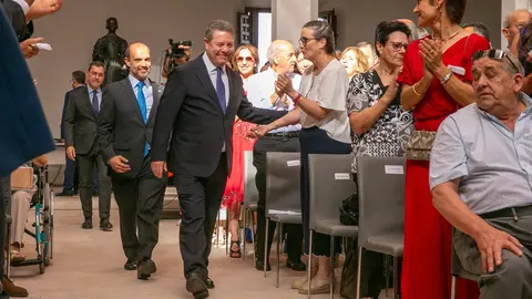 Toledo, 11 de julio de 2023.- El presidente de Castilla-La Mancha, Emiliano Garc&iacute;a-Page, preside acto de toma de posesi&oacute;n de los consejeros del nuevo ejecutivo auton&oacute;mico. (Fotos: A. P&eacute;rez Herrera // JCCM)