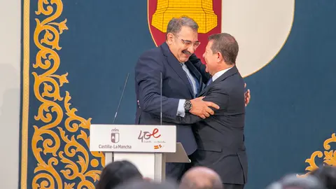 Toledo, 11 de julio de 2023.- El presidente de Castilla-La Mancha, Emiliano Garc&iacute;a-Page, preside acto de toma de posesi&oacute;n de los consejeros del nuevo ejecutivo auton&oacute;mico. (Fotos: A. P&eacute;rez Herrera // JCCM)