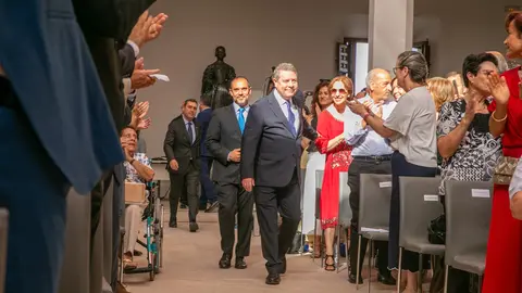 Toledo, 11 de julio de 2023.- El presidente de Castilla-La Mancha, Emiliano Garc&iacute;a-Page, preside acto de toma de posesi&oacute;n de los consejeros del nuevo ejecutivo auton&oacute;mico. (Fotos: A. P&eacute;rez Herrera // JCCM)