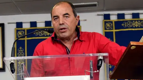 Viso Juan Gregorio P&eacute;rez en su toma posesi&oacute;n como edil