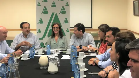 FOTO FUNEZ REUNION CON ASAJA