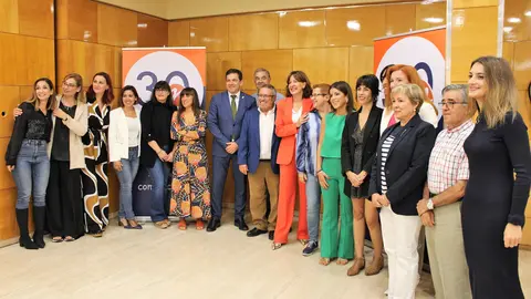 Blanca Fern&aacute;ndez en 30 aniversario Gabinete Multimedia 1