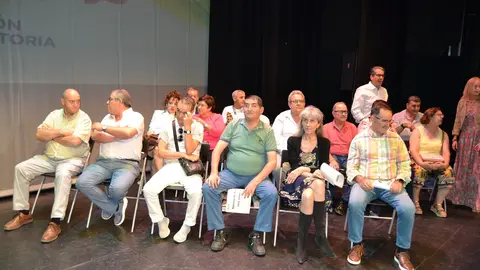 Jubilados de ONCE reconocidos en el acto