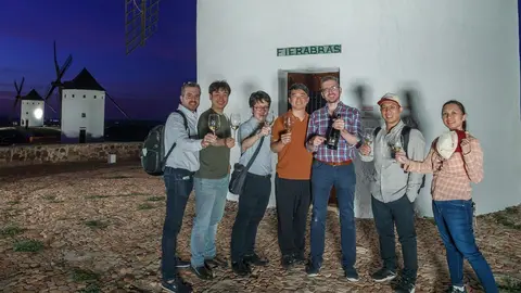 Periodistas asi&aacute;ticos en La Mancha