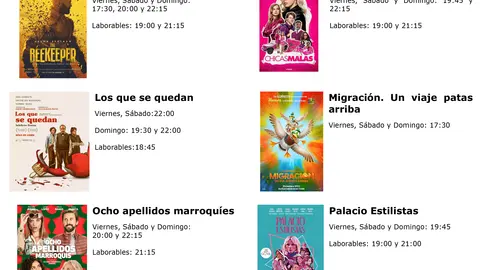 cartelera cinemancha del viernes 12 al jueves 18 de enero 2024