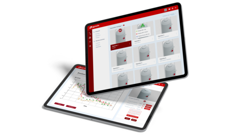 Tank Control pantallas