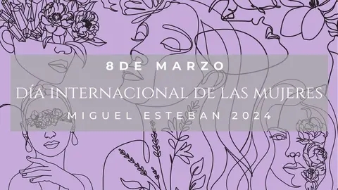 Cartel D&iacute;a de la Mujer Miguel Esteban