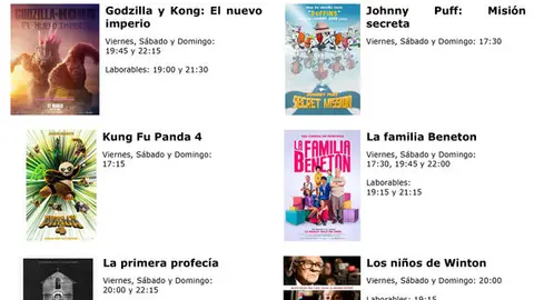 cartelera
