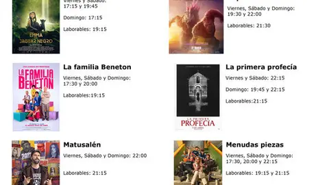 cartelera de multicines cinemancha del viernes 12 al jueves 18 de abril