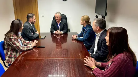 Las autoridades se han reunido con el director de la prisi&oacute;n, Fernando Puerta