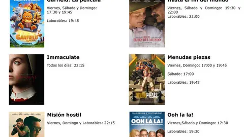 cartelera de multicines cinemancha del viernes 10 al jueves 16 de mayo