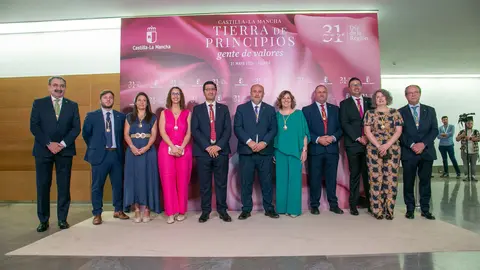 Toledo, 31 de mayo de 2024.- El jefe del Ejecutivo auton&oacute;mico, Emiliano Garc&iacute;a-Page, preside el acto institucional del D&iacute;a de Castilla-La Mancha que se celebra en el Palacio de Congresos &acute;El Greco&acute;. (Fotos:  A. P&eacute;rez Herrera //  JCCM)