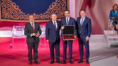 Toledo, 31 de mayo de 2024.- El jefe del Ejecutivo auton&oacute;mico, Emiliano Garc&iacute;a-Page, preside el acto institucional del D&iacute;a de Castilla-La Mancha que se celebra en el Palacio de Congresos &acute;El Greco&acute;. (Fotos:  A. P&eacute;rez Herrera //  JCCM)
