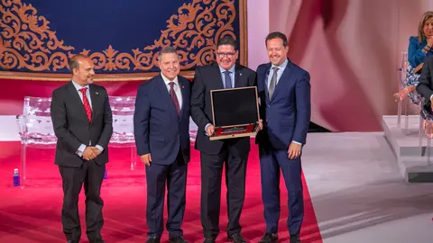 Toledo, 31 de mayo de 2024.- El jefe del Ejecutivo auton&oacute;mico, Emiliano Garc&iacute;a-Page, preside el acto institucional del D&iacute;a de Castilla-La Mancha que se celebra en el Palacio de Congresos &acute;El Greco&acute;. (Fotos:  A. P&eacute;rez Herrera //  JCCM)