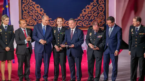 Toledo, 31 de mayo de 2024.- El jefe del Ejecutivo auton&oacute;mico, Emiliano Garc&iacute;a-Page, preside el acto institucional del D&iacute;a de Castilla-La Mancha que se celebra en el Palacio de Congresos &acute;El Greco&acute;. (Fotos:  A. P&eacute;rez Herrera //  JCCM)