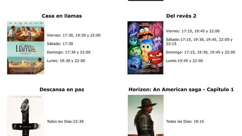 cartelera de multicines cinemancha del viernes 28 de junio al LUNES 01 de julio 