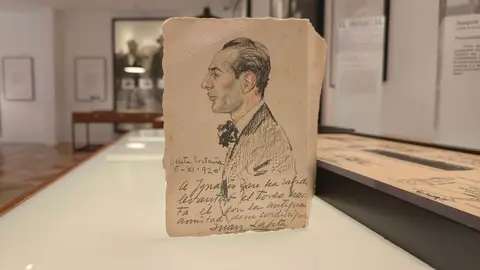 Dibujo de Ignacio S&aacute;nchez Mej&iacute;as expuesto en su Archivo-Museo