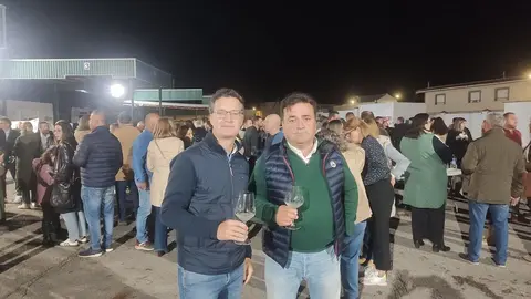 Fiesta de la Vendimia ME, alcalde y pte cooperativa