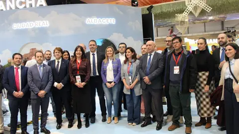 Blanca Fern&aacute;ndez visita Fitur 1
