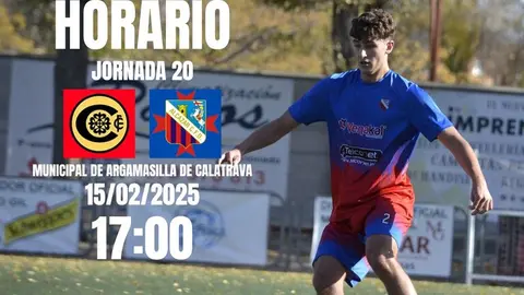cartel CF Calatrava vs Alcazar CFD 1