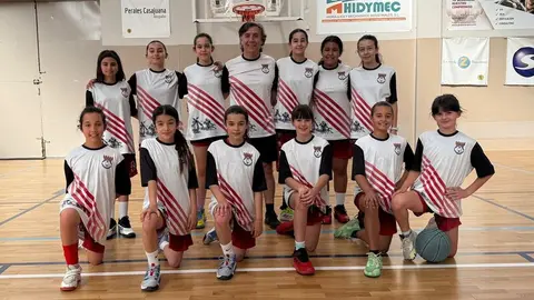 3 alevin femenino en Tomelloso