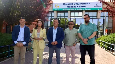 FOTO1.- VOX CLM.- DAVID MORENO, HOSPITAL MANCHA CENTRO, 110625