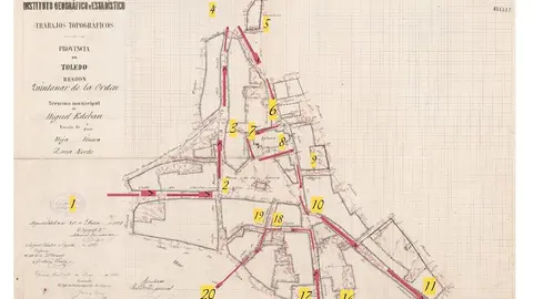 PLANO RUTA 25 ANIVERSARIO IESO