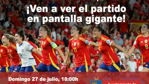 FOTODELD&Iacute;A GRAF7457. BERNA (SUIZA), 18/07/2025.- Las jugadoras de la selecci&oacute;n espa&ntilde;ola celebran su victoria este viernes, tras el partido de cuartos de final de la Eurocopa 2025 entre Suiza y Espa&ntilde;a en el estadio de Wankdorf, en Berna (Suiza). EFE/Ana Escobar