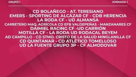 1&ordf; jornada de liga