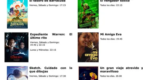 cartelera-26-09-25 a 2-10-25 