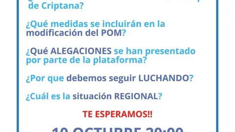 Cartel Asamblea Octubre