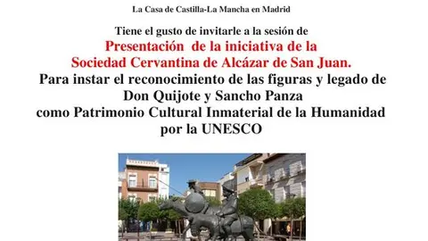 Cartel Casa CLM madrid